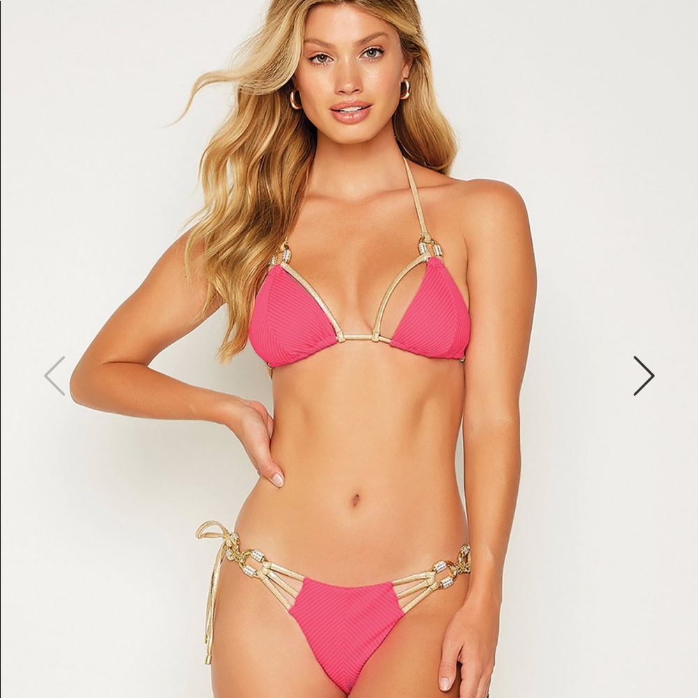 Beach Bunny Madagascar Glam Triangle Top